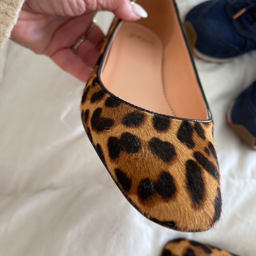 Jcrew leopard shoes